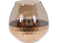 Lampion szklany Honey - 10 x 10 cm