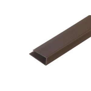 t.b.t. plastikowe pokrycie dachowe, brązowe.