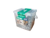 Zestaw montażowy tarasów 400 wkrętów, bit i wiertło - 4,5 x 60 mm