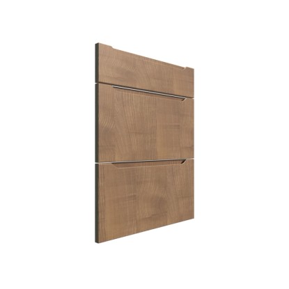 Trzy fronty do szafki z szufladami Salerno 50 cm Tobacco mat