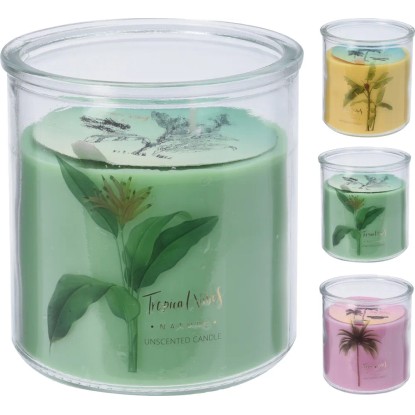 Świeca w szkle Exotic mix śr.10cm