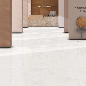 Gres szkliwiony polerowany Onyx Ice 60 × 120 cm
