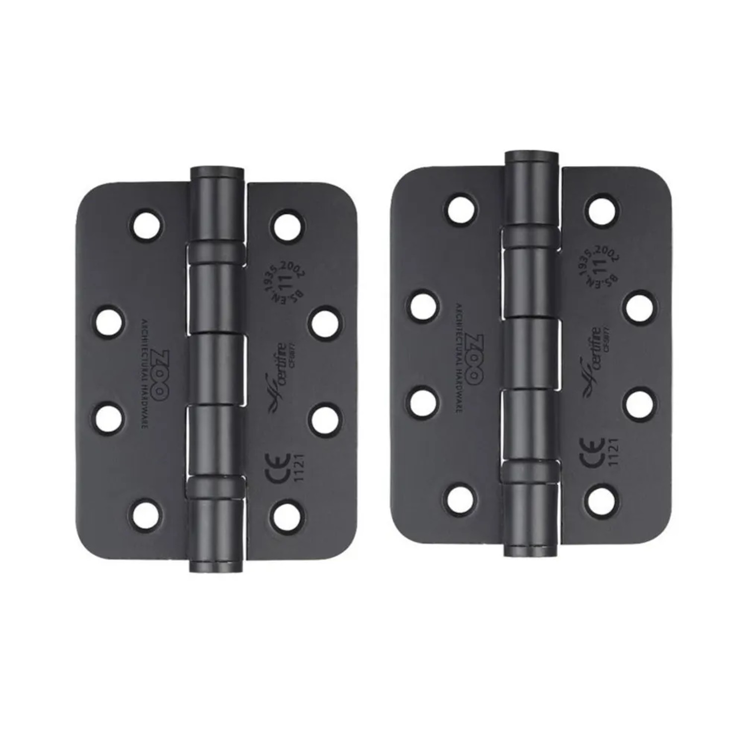 Agas Zawias drzwiowy 102x76x3mm 2 sztuki