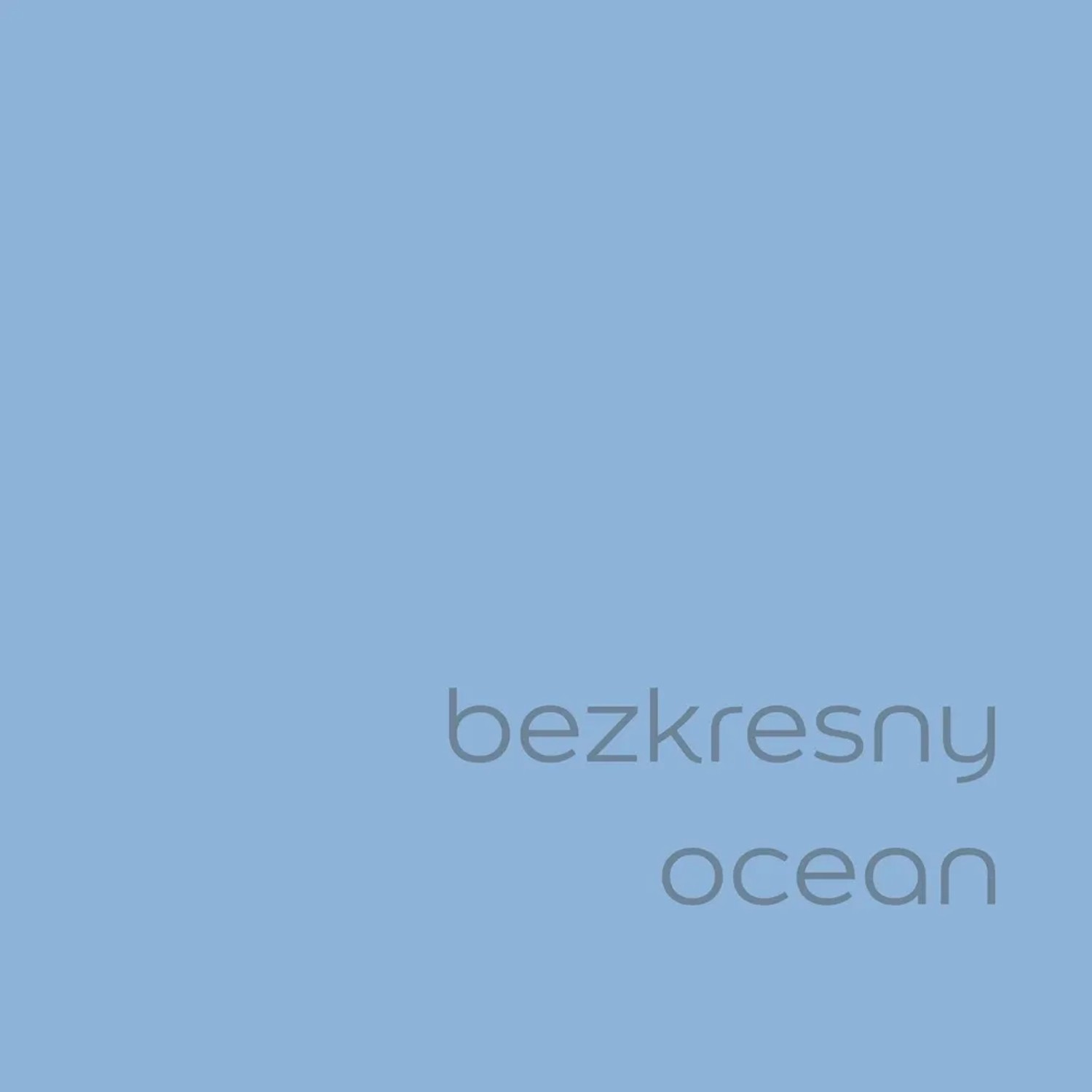 Próbka koloru t.b.t. „Bezkresny Ocean“ do Kolorowe farby do ścian.