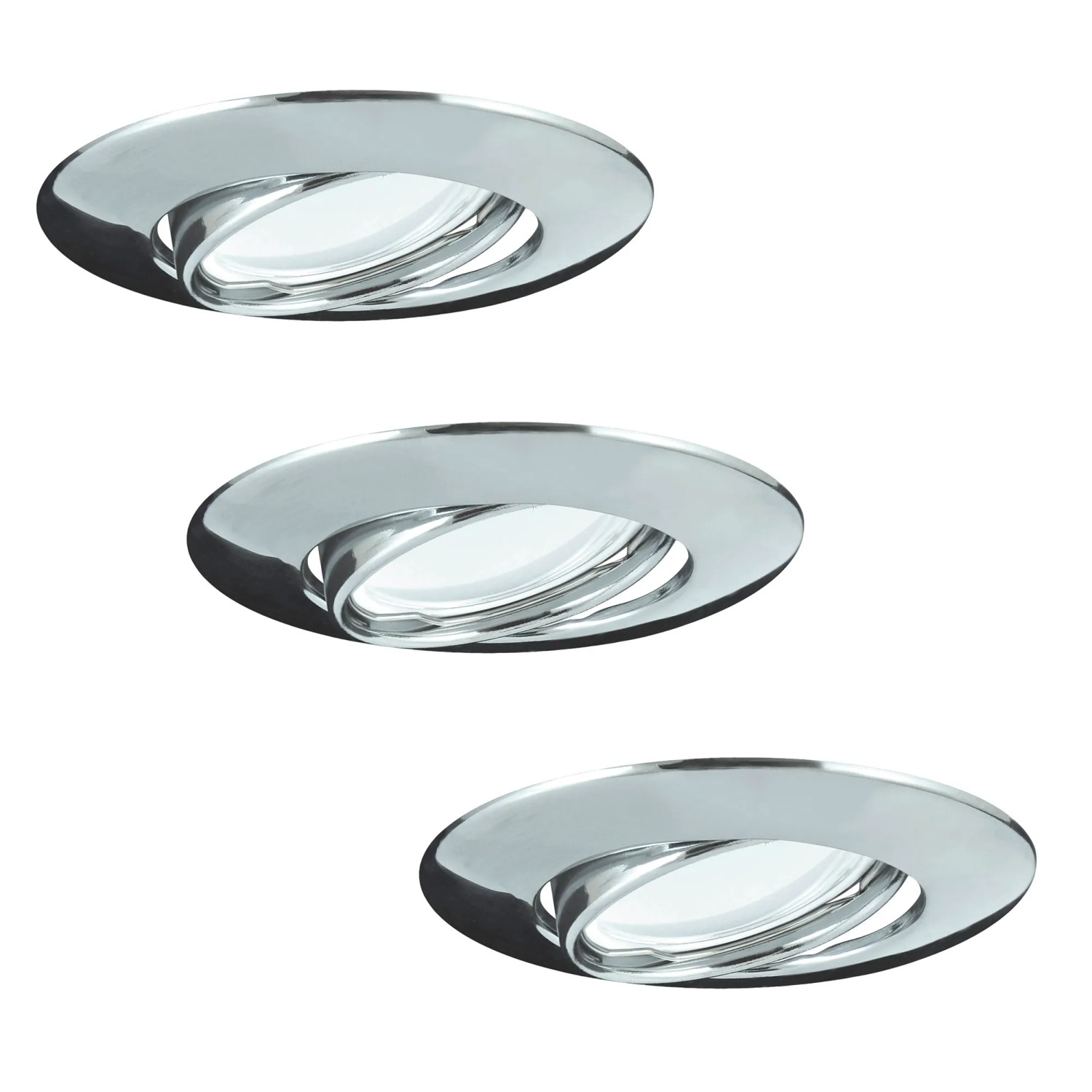 Polux Zestaw oczek ruchomych okrągłych Olin LED 3x3,5 W GU10