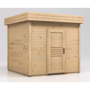 Drewniany domek ogrodowy t.b.t. z kategorii Domki drewniane.