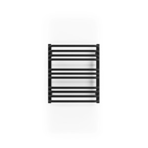 Czarny grzejnik t.b.t. do łazienki i salonu.