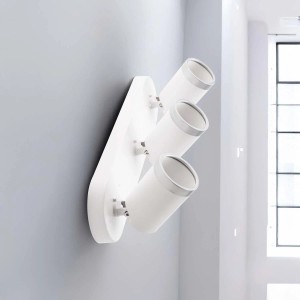 Volteno Listwa Spot BEST 3xGU10 max. 9W LED biało-srebrna