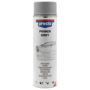Presto Lakier podkładowy szary 500 ml, idealna baza pod lakiery kolorowe.