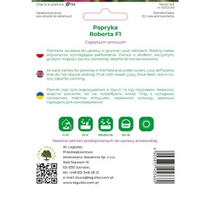 Legutko Papryka Roberta czerwona 0,2g