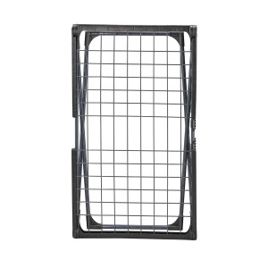 Złożona suszarka na pranie Leifheit Pegasus 150 Solid Slim, 15 m długości suszenia, czarna.