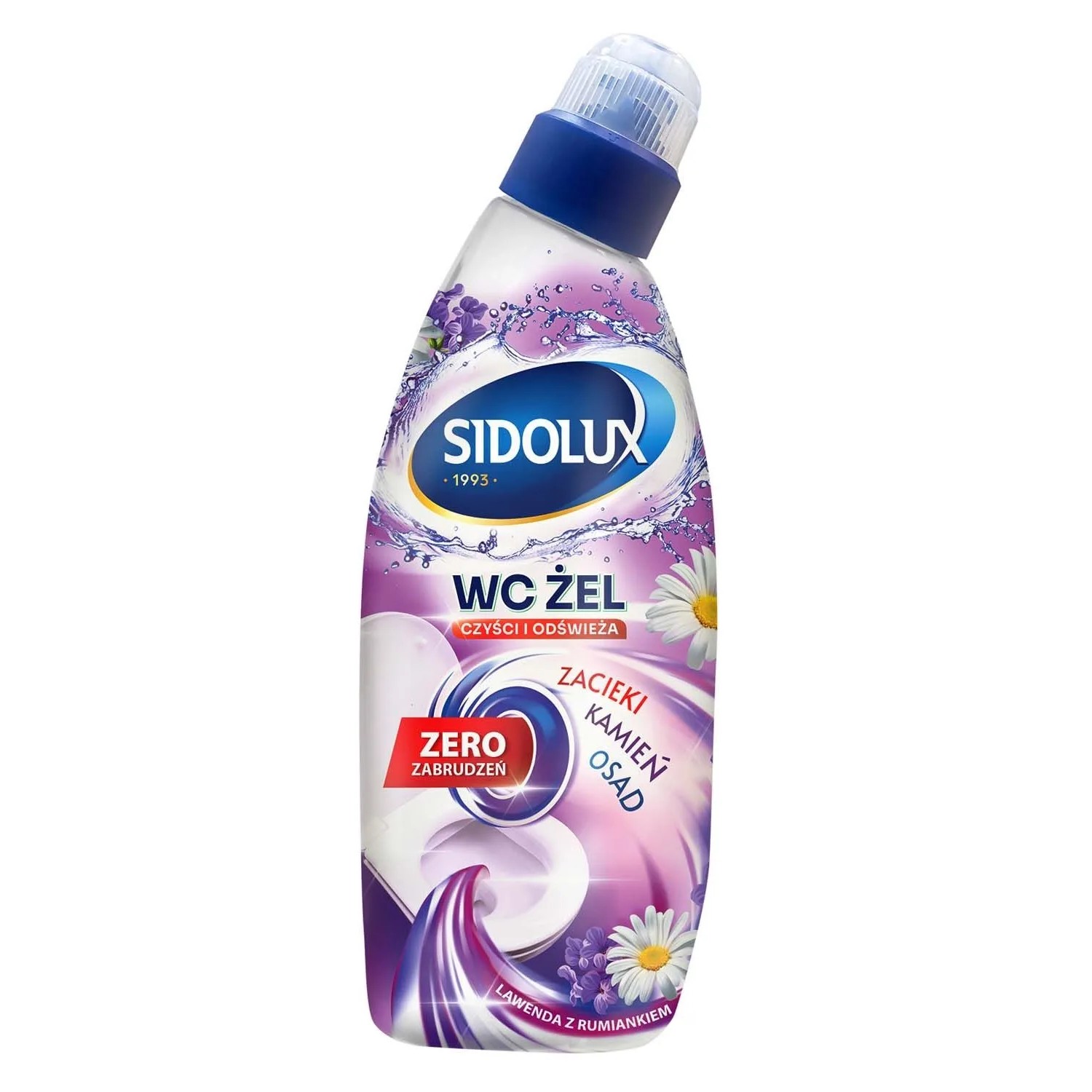 Sidolux Żel do WC lawenda, rumianek 700 ml
