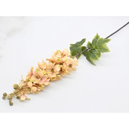 Ostróżka sztuczna gałązka pomarańczowa - 85 cm