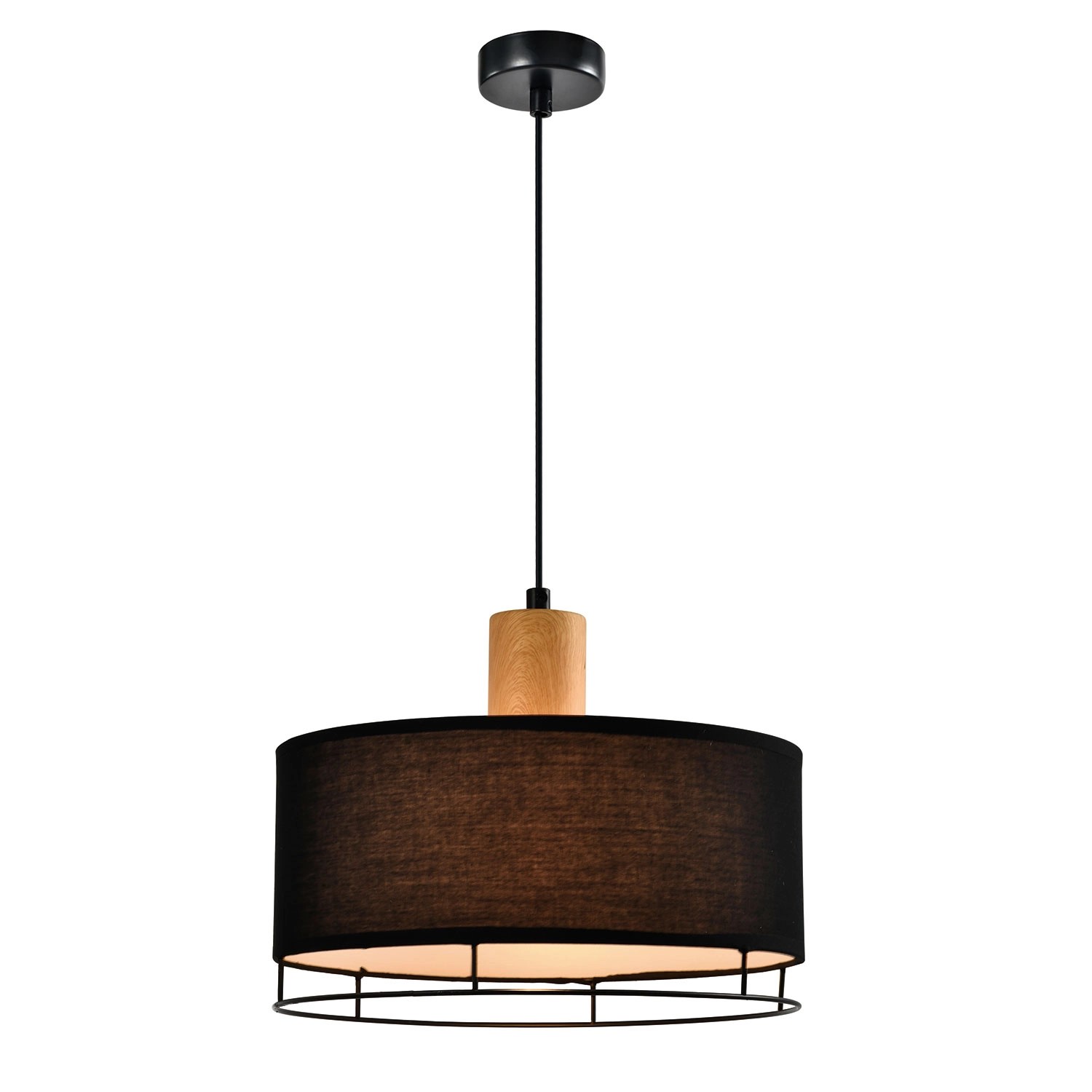 Candellux Lampa wisząca Ardi 1x max. 60W E27 czarna