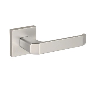 Gamet Klamka z kwadratową rozetą  Fulla chrom satynowy