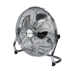 Wentylator t.b.t. z chromowanym wykończeniem.