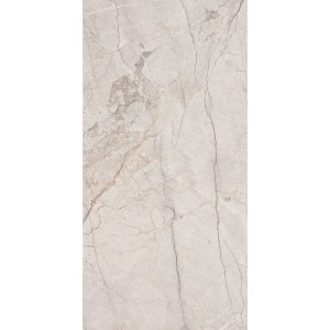 Beżowa płytka podłogowa z efektem marmuru, idealna do stylowych wnętrz.