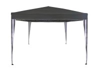 Pawilon ogrodowy z regulacją wysokości szary - 3 x 3 m