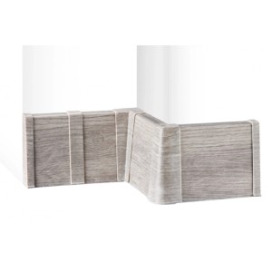 Cezar Narożnik zewnętrzny Hi-Line PVC Szary