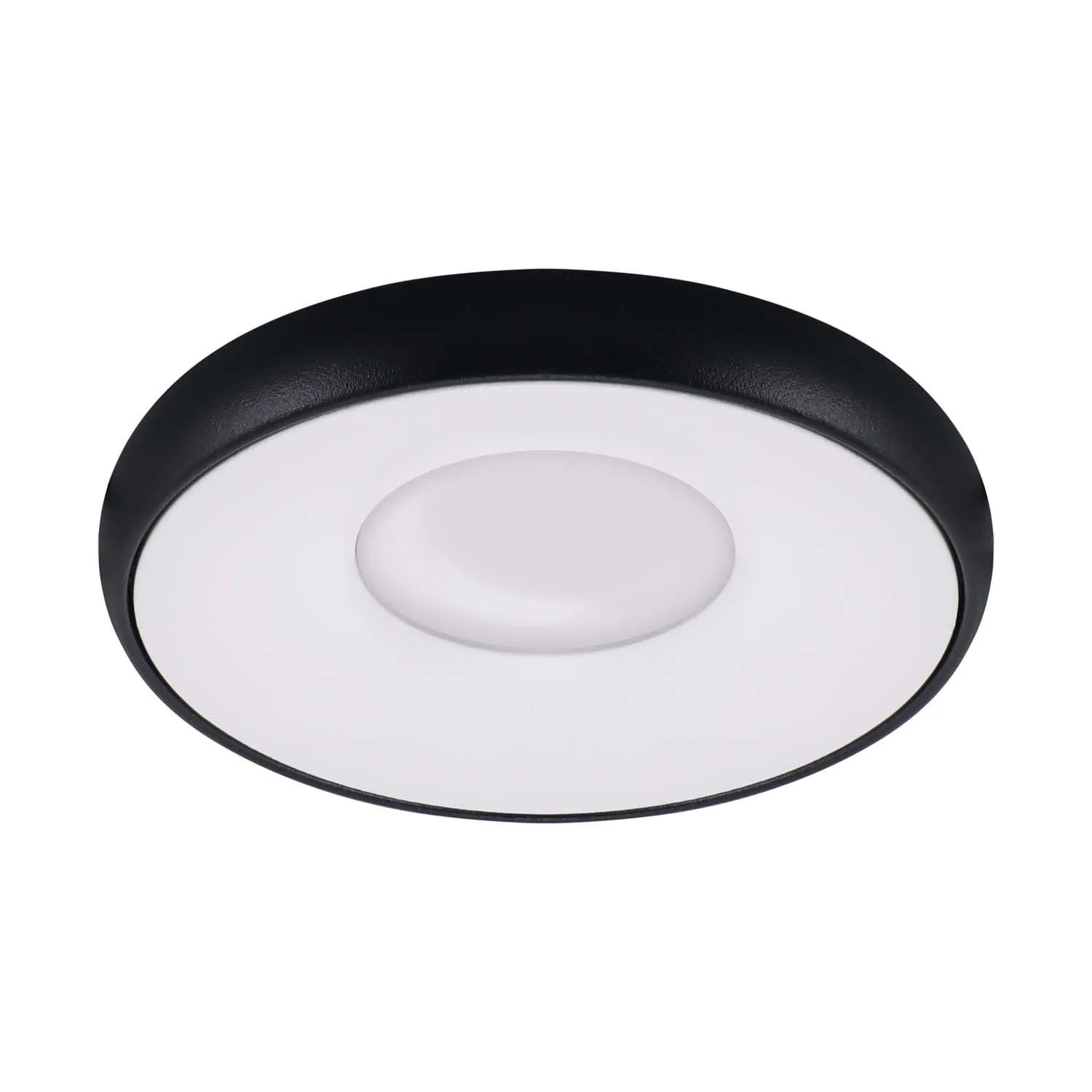 Struhm Lampa podtynkowa SFORA C 1xGU10/MR16 35W śr. 9,8cm biała/czarna