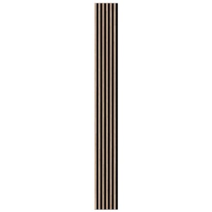 Lamele ścienne filc Dąb sonoma 2700x300