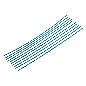 Zielone tyczki do podpierania roślin (10 szt., 60 cm) do ogrodu.