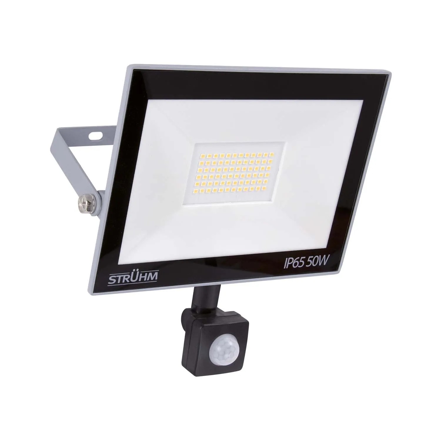 Struhm Naświetlacz z czuj. ruchu KROMA LED S 50W 4200K 4420lm IP65 szary