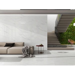 Gres szkliwiony polerowany Calacatta natural 60 x 120 cm