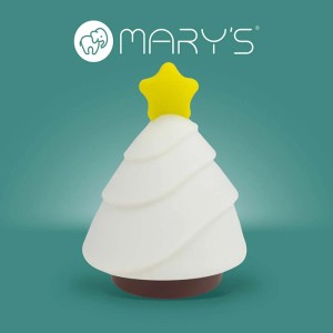 Mary's Lampka nocna LED CHOINKA 2,5W 3000/6000K+RGB biała