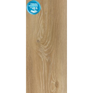 Jasny panel podłogowy t.b.t. z teksturą drewna.