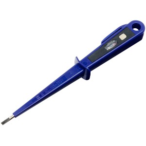 LUX Euro tester napięcia Comfort, 150 mm, 125-250 V, niebieski. Narzędzie do testowania napięć.