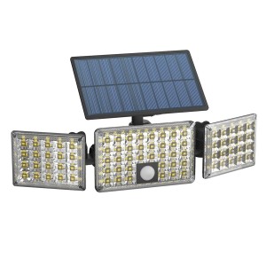 Gutta Lampa solarna LED z pilotem 40W 6000K 1970lm czujnik czarna