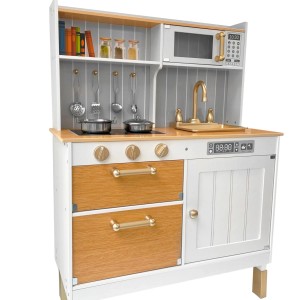 Kuchnia dla dzieci LittleChef brązowa