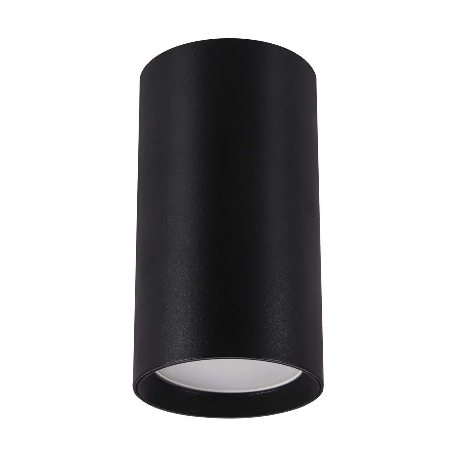 Struhm Lampa sufitowa tuba DARIA DWL BLACK 1xGU10 10x5,5cm czarna