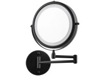 Center-Plus Lusterko kosmetyczne LED Eda czarne