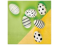 Serwetki Modern Eggs Green