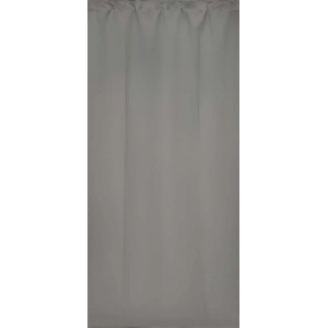 Zasłona DARK zaciemniająca na taśmie 140 x 270 cm szara