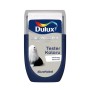 Dulux Easycare+ Tester koloru stalowa szarość, wałek do malowania ścian.