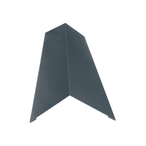 t.b.t. metalowa rynna dachowa, element narożny antracyt.