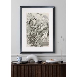 ARS LONGA Obraz BIRDS GATHERING 45 x 55 cm