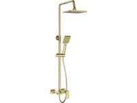 Valvex Kolumna prysznicowa z wylewką wannową Remo gold Valvex Kolumna prysznicowa z wylewką wannową Remo gold