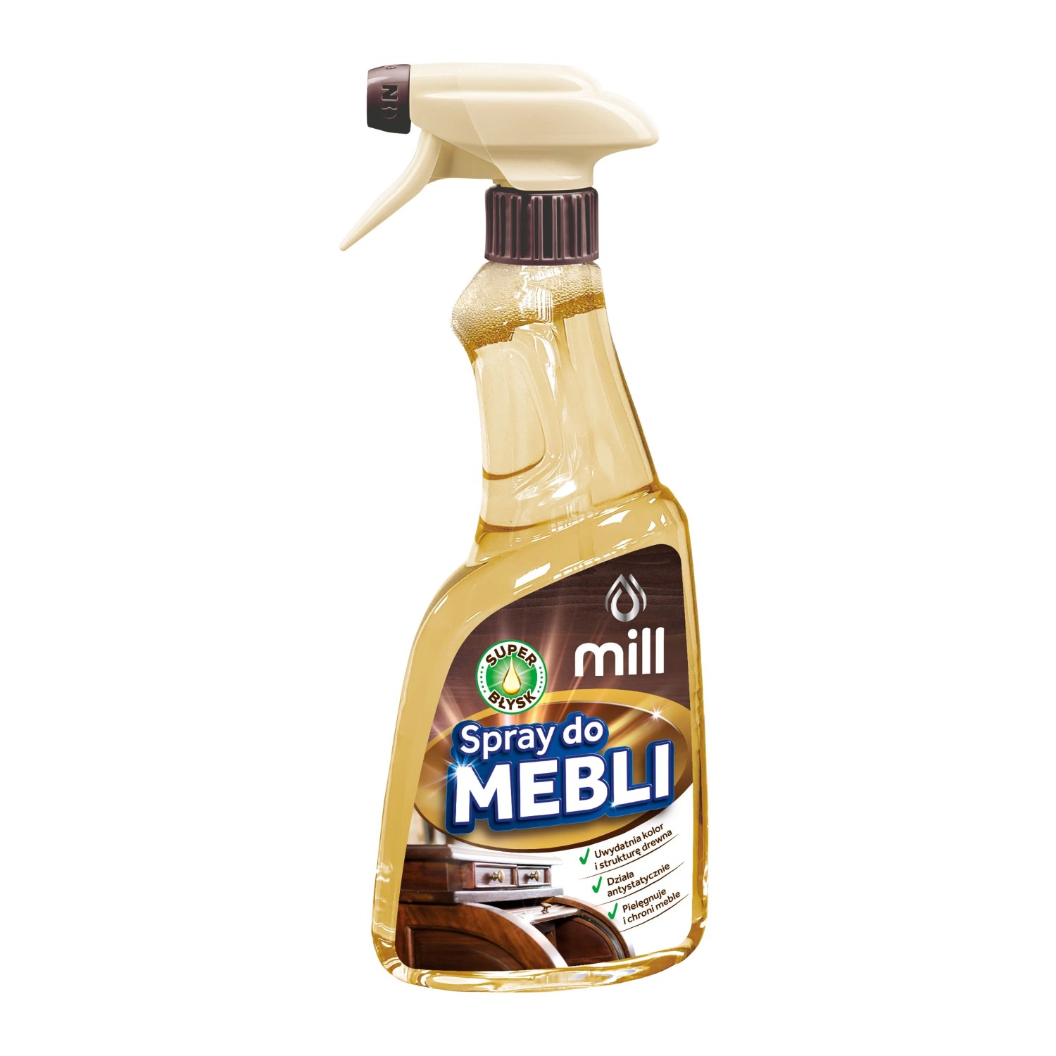 Spray do czyszczenia mebli Mill 590ml