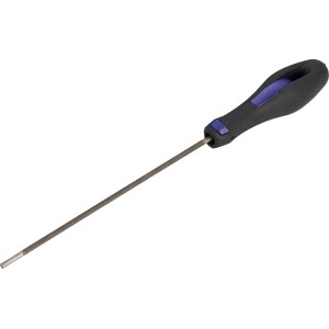 Pilnik do łańcuchów LUX, 4 mm, 200 mm, z ergonomicznym uchwytem Comfort.