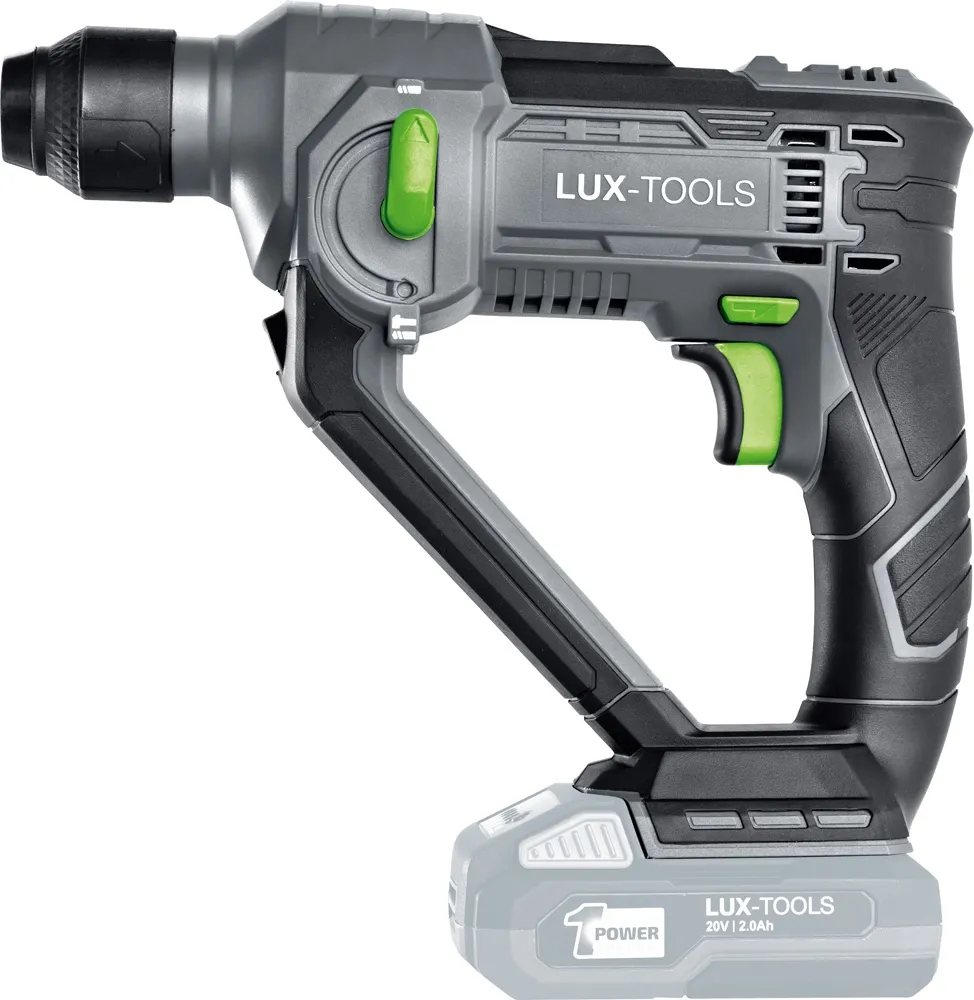 LUX-TOOLS Młotowiertarka akumulatorowa 20V - bez akumulatora