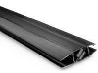 Uszczelka magnetyczna czarna do szyb 5-6 mm 200 cm 2 szt