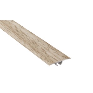 Listwa przypodłogowa t.b.t. o wyglądzie drewna, pasuje do paneli i parkietu.