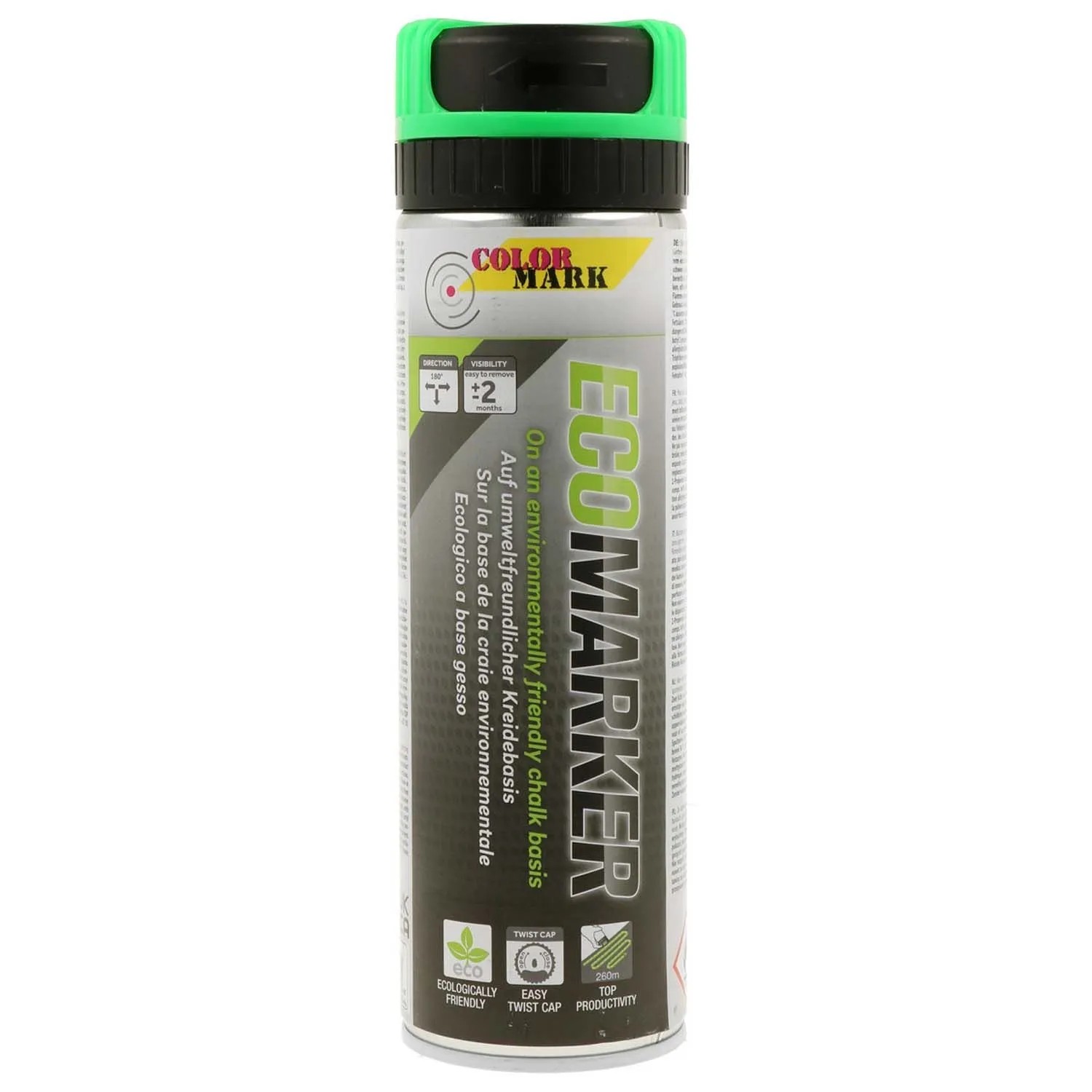 Dupli-Color Lakier kreda Colormark zielony fluor 500ml