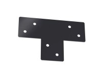 Łącznik płaski typu T 170x256 mm czarny