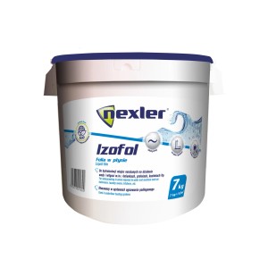 Wiadro Nexler Izofol folia w płynie 7kg do akcesoriów do płytek.