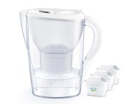 Brita Dzbanek Marella biały 2,4 L + 3 wkłady filtrujące